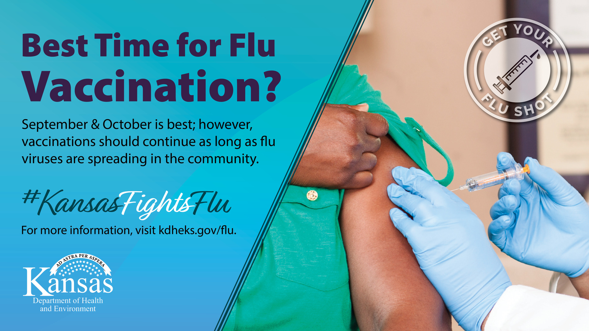 Kansas Flu Statistics Social Media Graphic 1