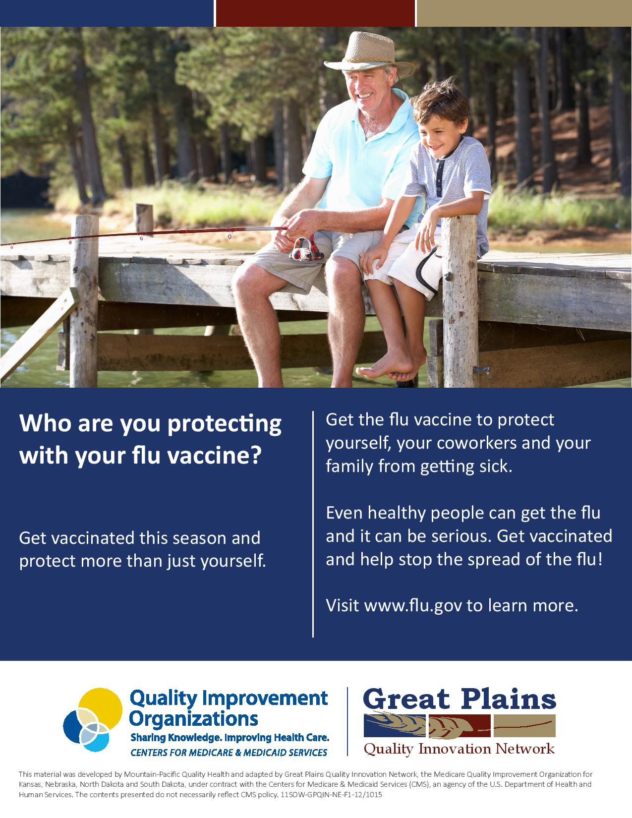 Who are You Protecting Influenza Poster
